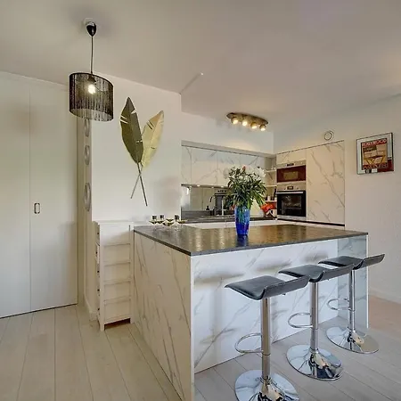 Immogroom - 2 Br- Bright - Terrace - Wifi - Air Conditioning Apartment Cannes